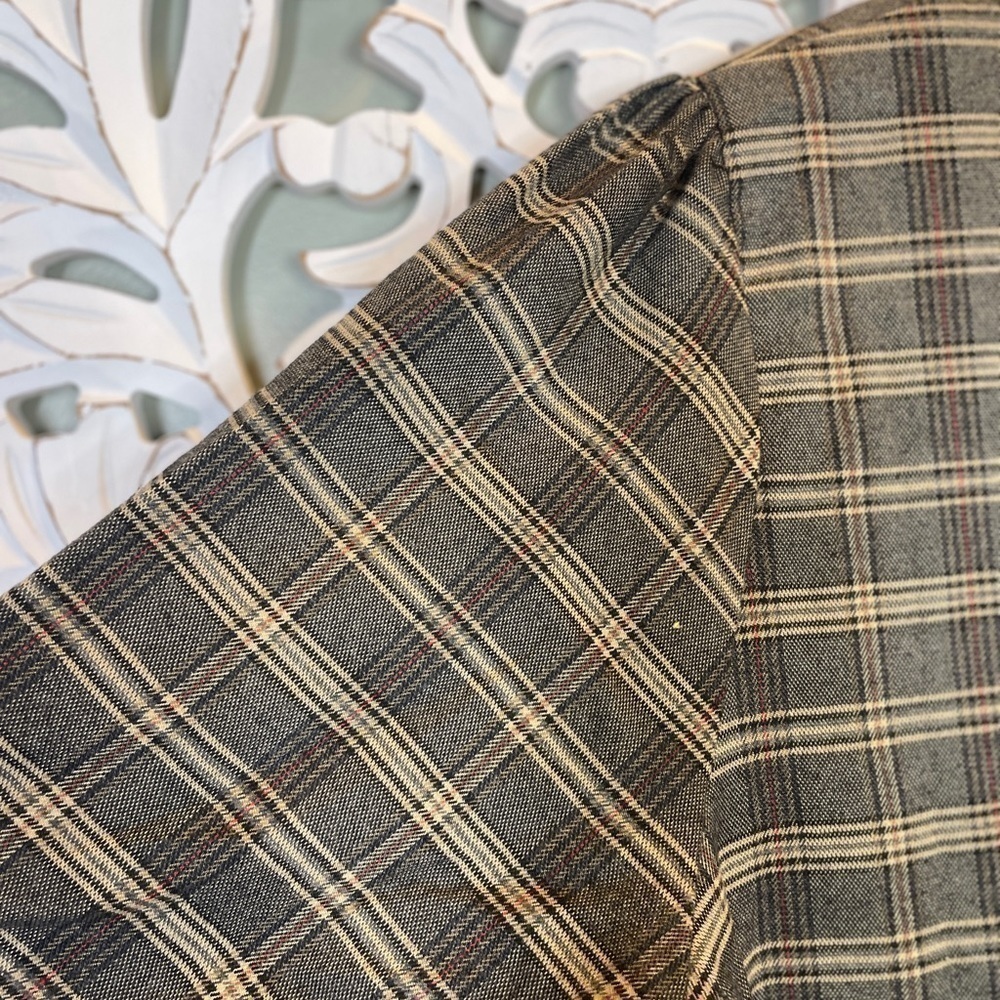 NWT COC Clothing Obsessed Company Plaid Baby Doll Dress Ruffle 3x - Picture 8 of 8